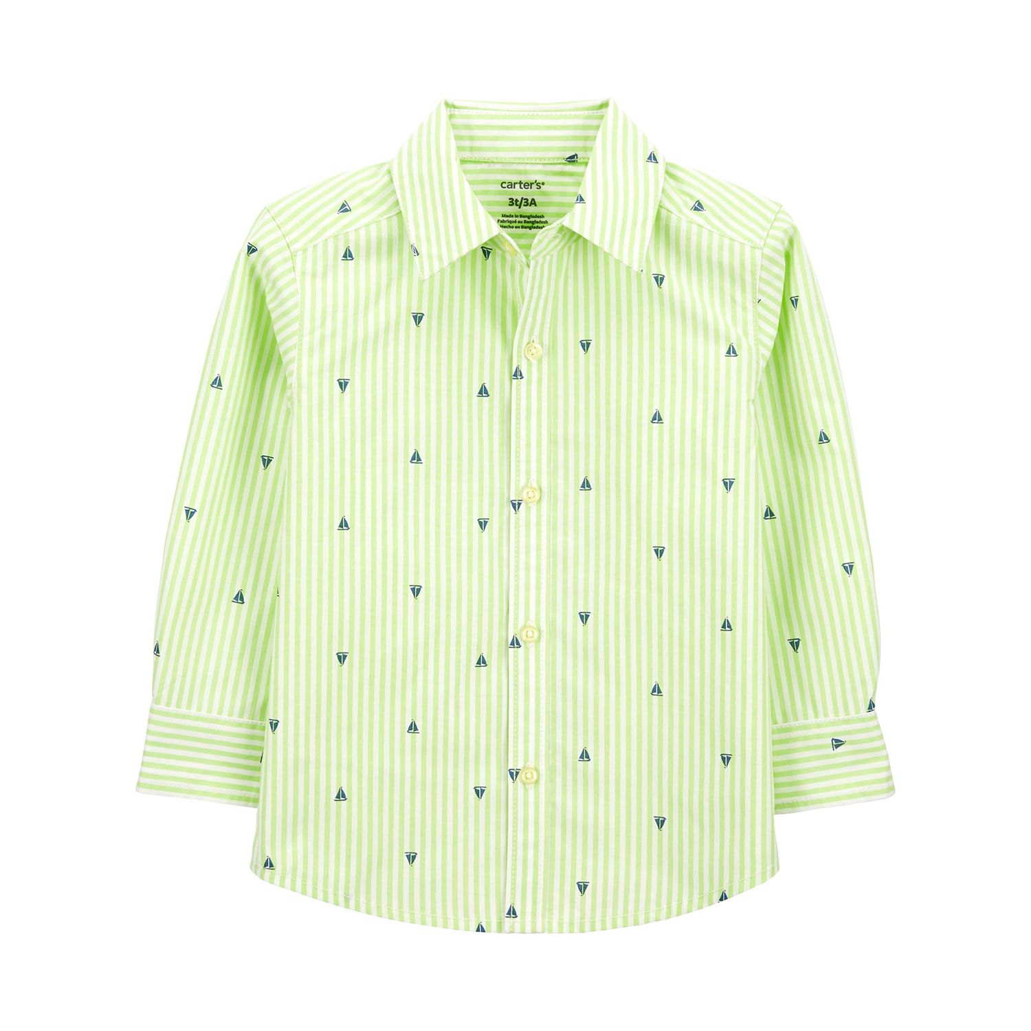 Camisa Bebe Nino Algodon Carters