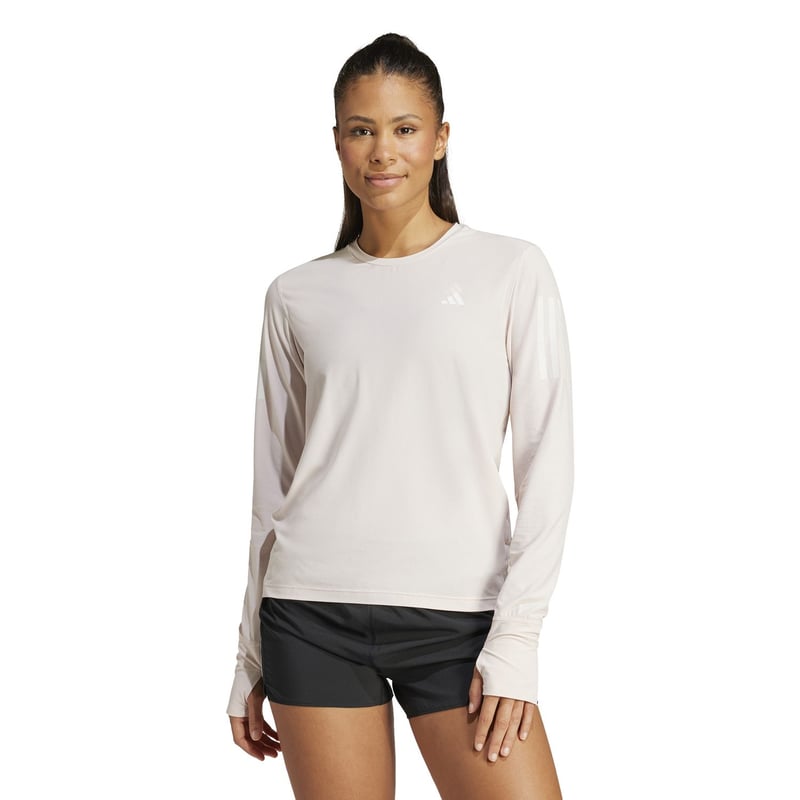 Polo Manga Larga Deportivo Mujer Running aeroready Adidas
