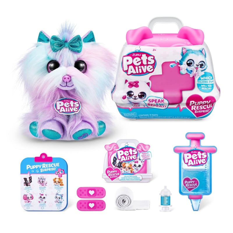 Mascota Interactiva Perrito Puppy Rescue Pets Alive PETS ALIVE falabella