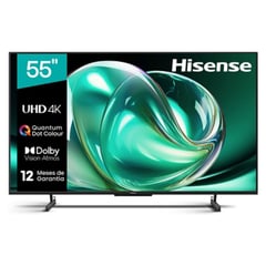 HISENSE - Televisor QLED 55" Hisense Google TV 4K Ultra HD 55A7K Smart TV