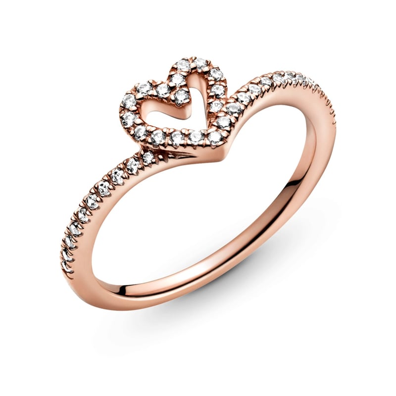Anillo Rose Espoleta Corazon
