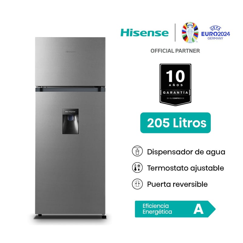 HISENSE - Refrigeradora Top Mount 205L BCD-205