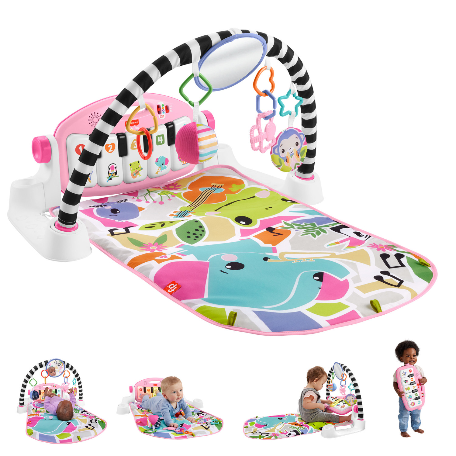 Juguete Gimnasio Musical Piano Pataditas Fisher Price FISHER PRICE falabella