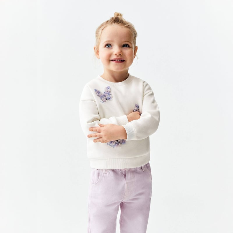 Polera Bebe Nina Algodon Mango Kids MANGO KIDS falabella