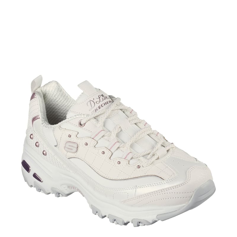 Skechers d lites mujer blancas hotsell