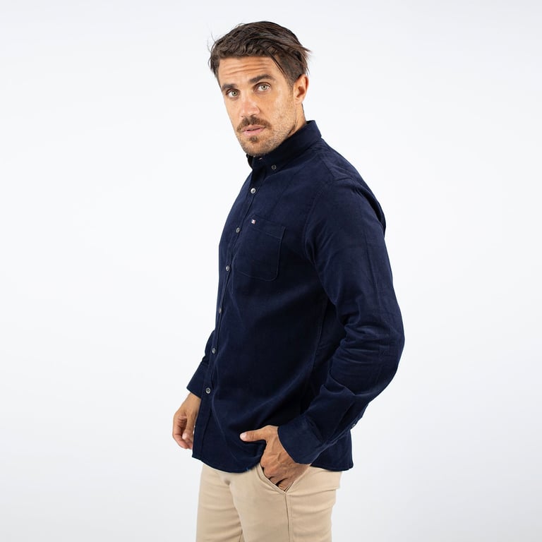 T-shirt Pierre Cardin Homme - L Bleu - 100% Coton - Basique - Très Bon état