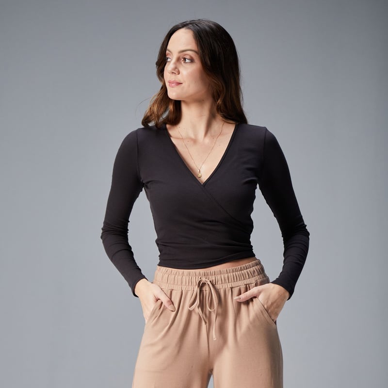 Top Deportivo Manga Larga Algodón Mujer Mitre MITRE | falabella.com