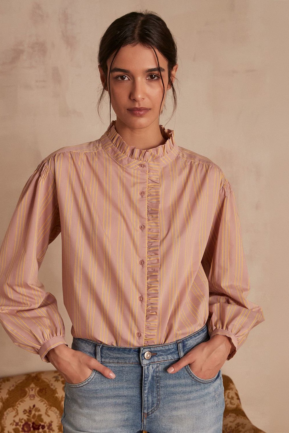 Blusa Algodon Mujer Maison 123