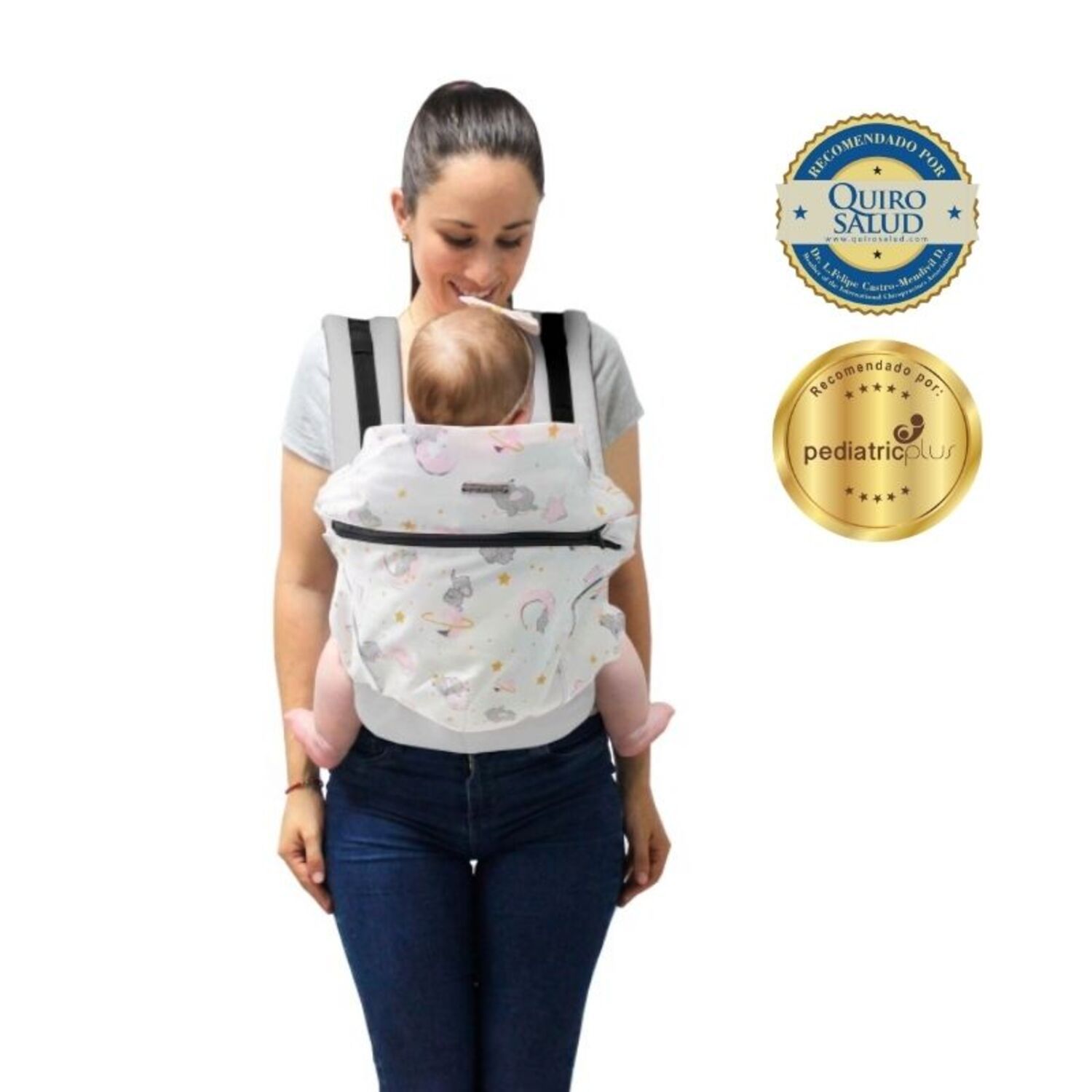 Mochila Ergonomica Evolutiva Canguro Bebe 4 en 1 MATERNELLE falabella