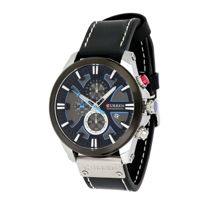 CURREN - Reloj Curren Krec831901 De Cuero Para Hombre