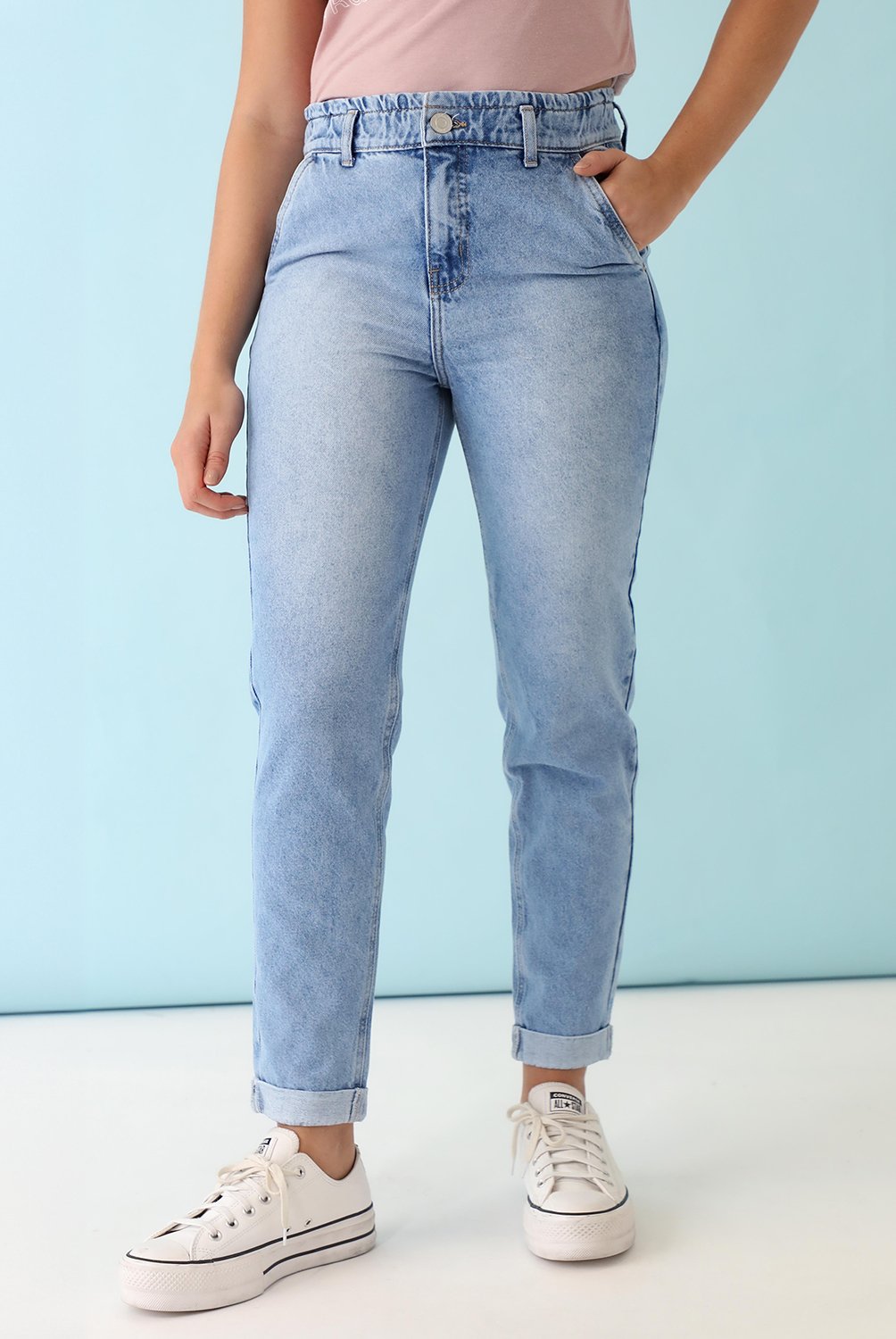 Jeans de algodon mujer hotsell