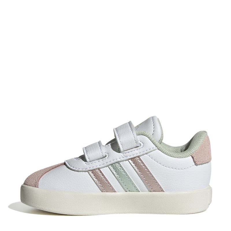 Zapatillas Urbanas Bebe Nina Adidas Vl Court 3.0 Blanco