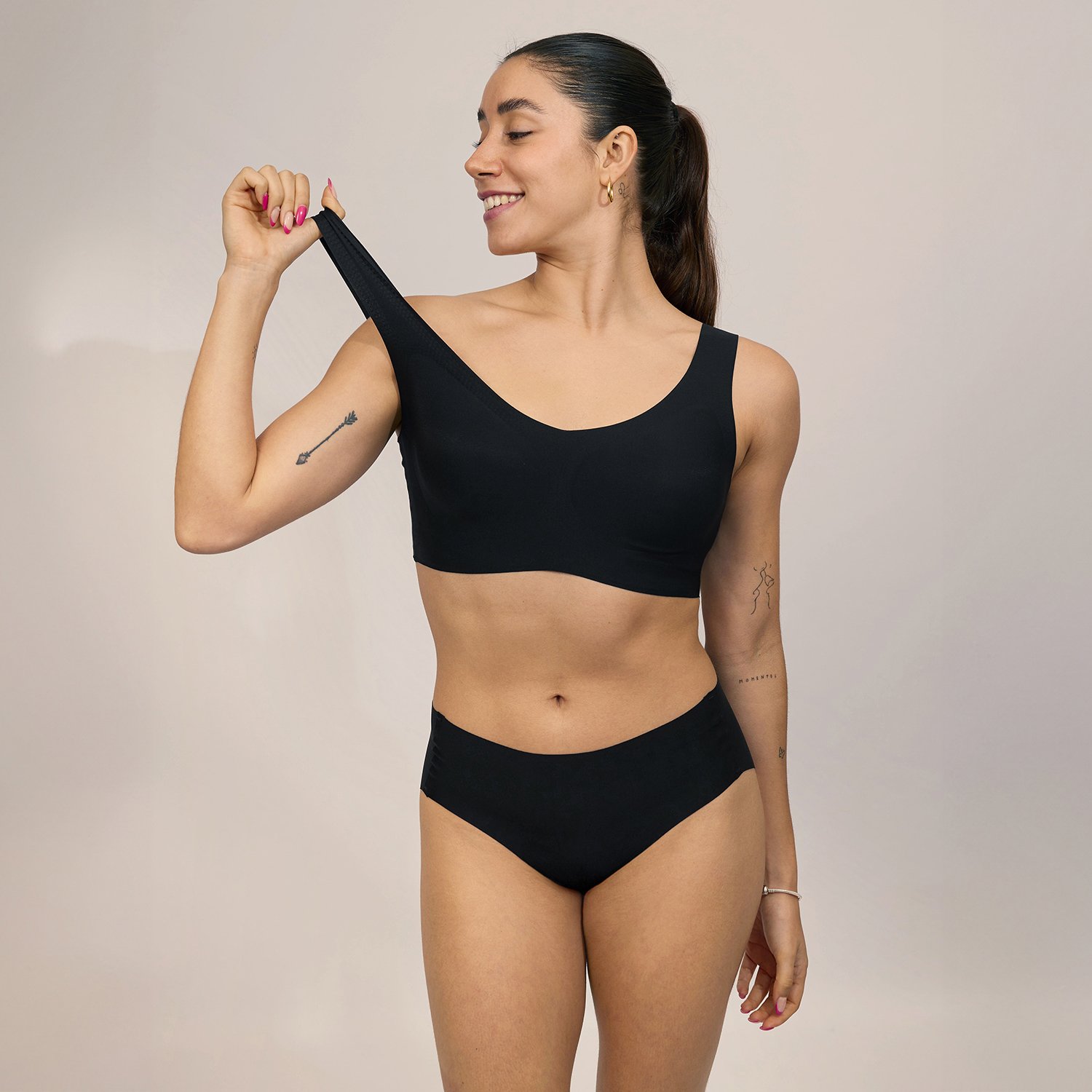 Conjunto Top botton Sosten Y Calzon Mujer Premium Sicurezza SICUREZZA falabella