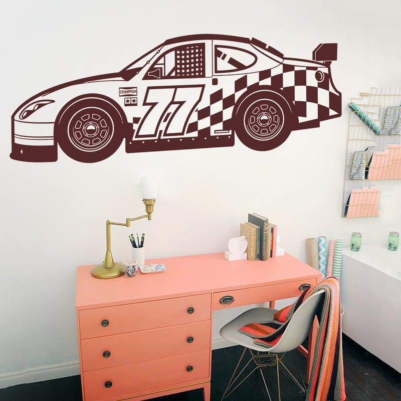 Vinilo Auto De Carreras STICKART | falabella.com