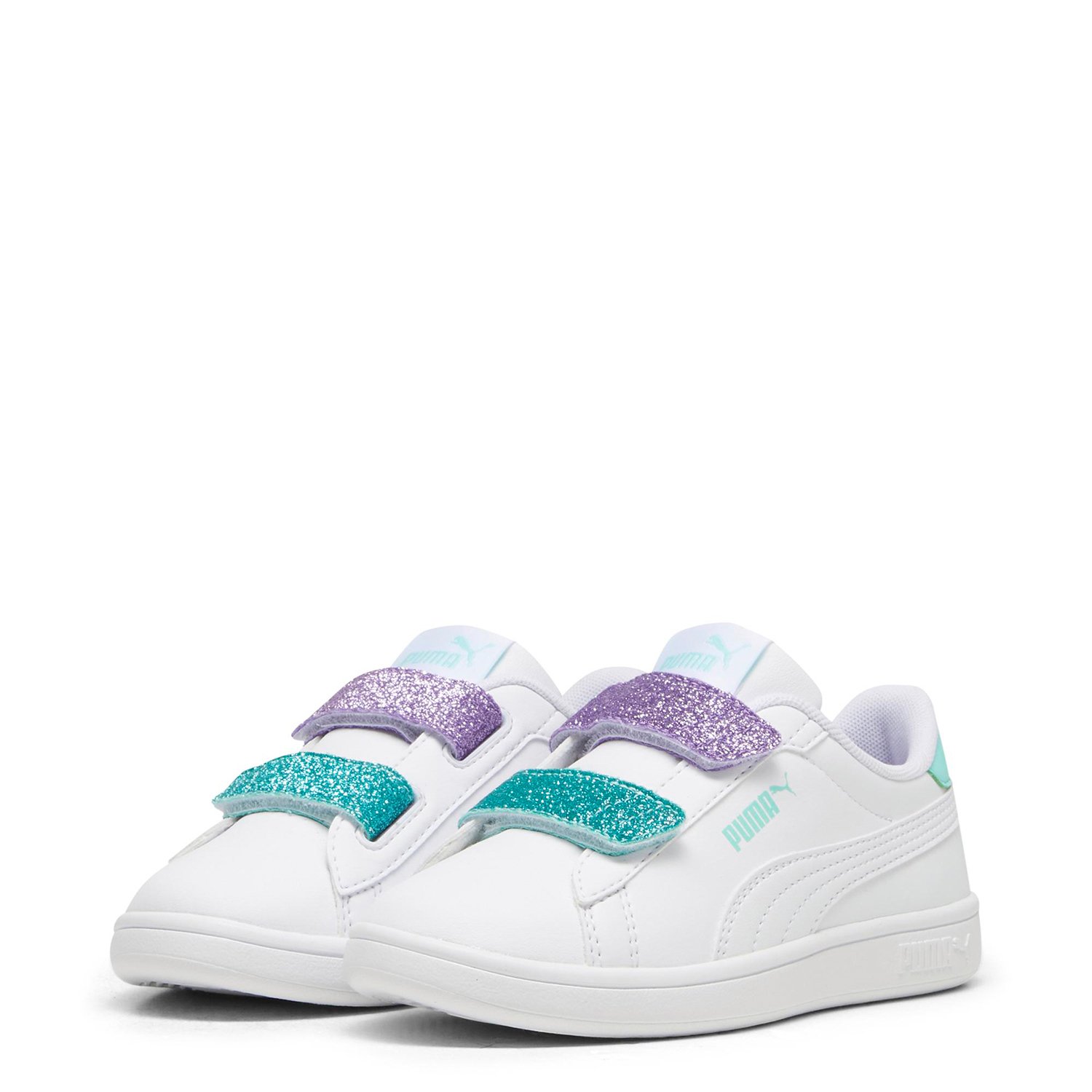 Zapatillas urbanas Nina Puma Smash 3.0 L Glitter Velcro V PS