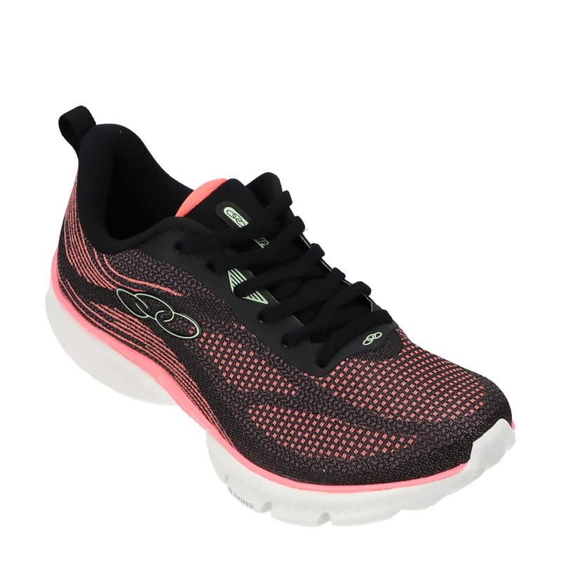 Zapatillas Deportivas Running Mujer Olympikus Celeste 141 Negro Coral Negro OLYMPIKUS falabella