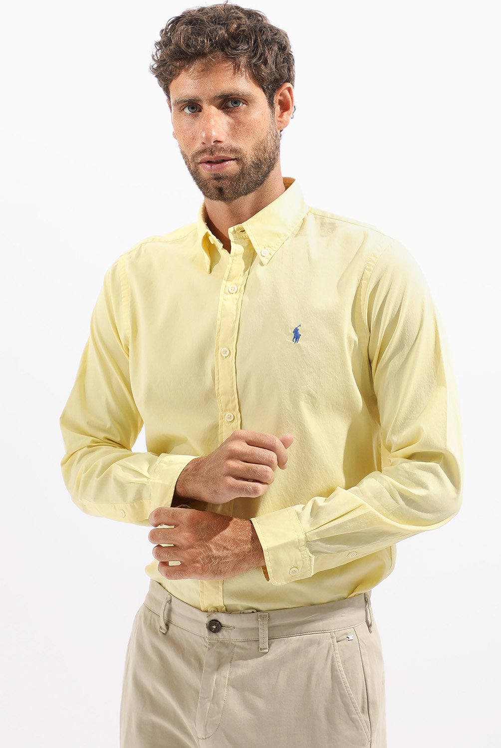Camisa Manga Larga 100 Algodon Hombre Polo Ralph Lauren POLO RALPH LAUREN falabella