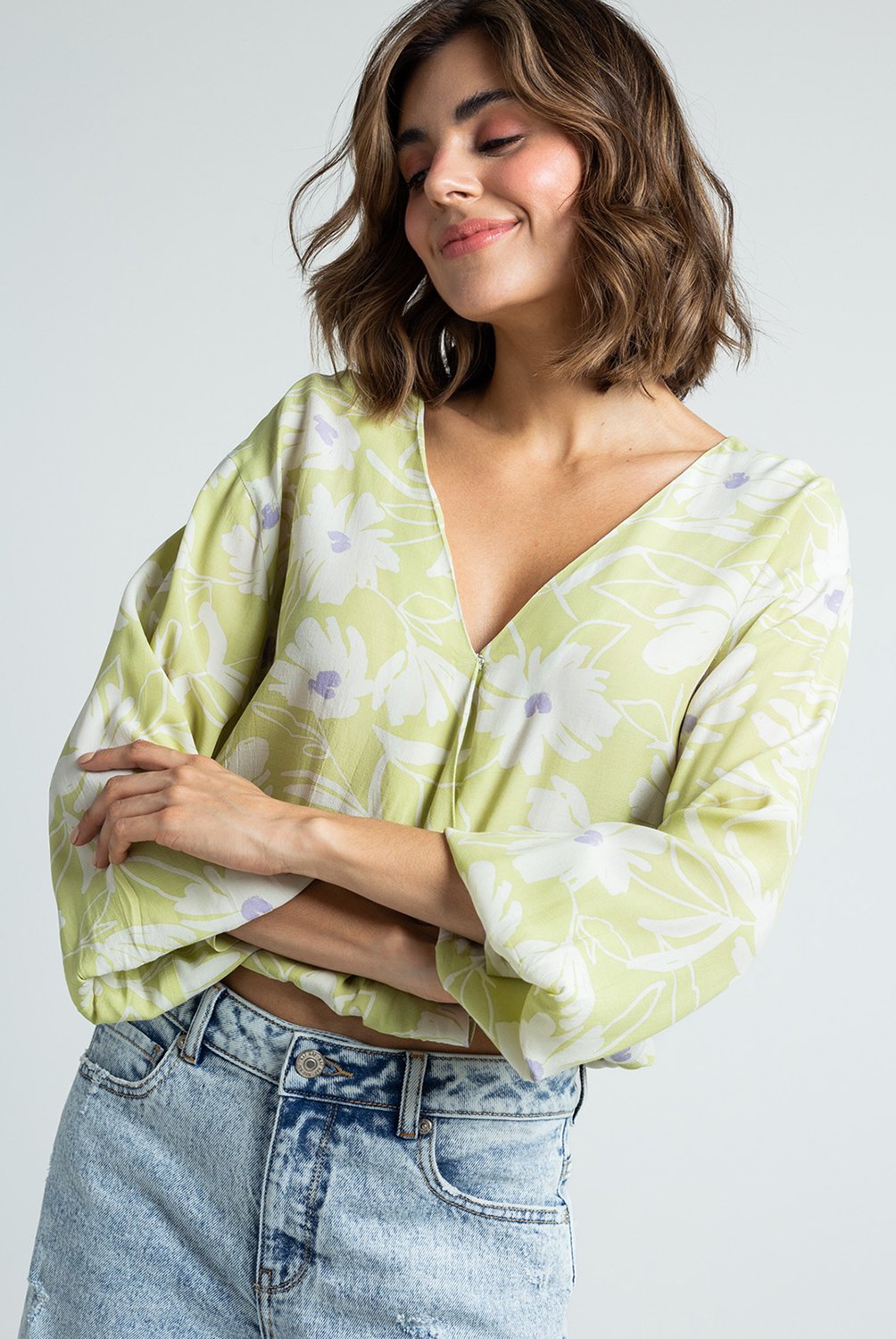 Blusa Manga Larga Mujer Naf Naf