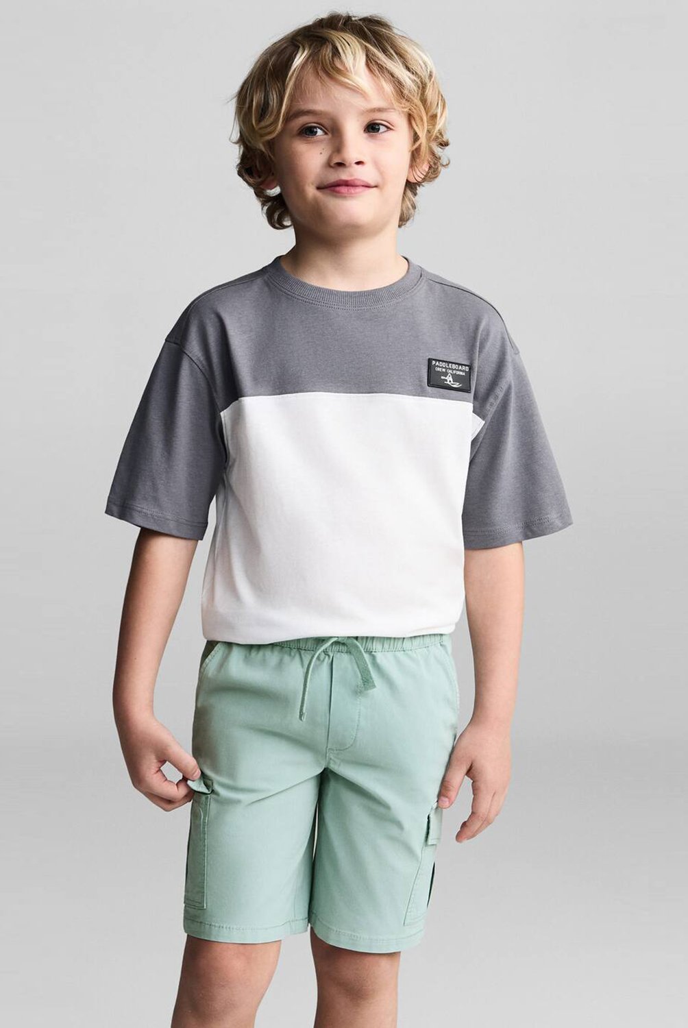 Bermudas niño algodon sales