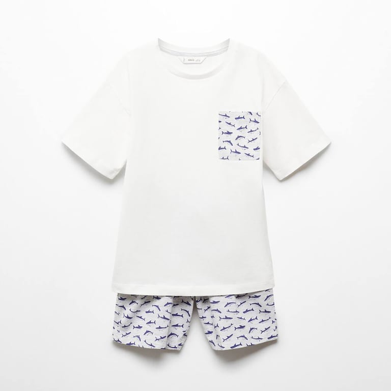 Pijama Nino Manga Corta Algodon Mango Kids MANGO KIDS falabella