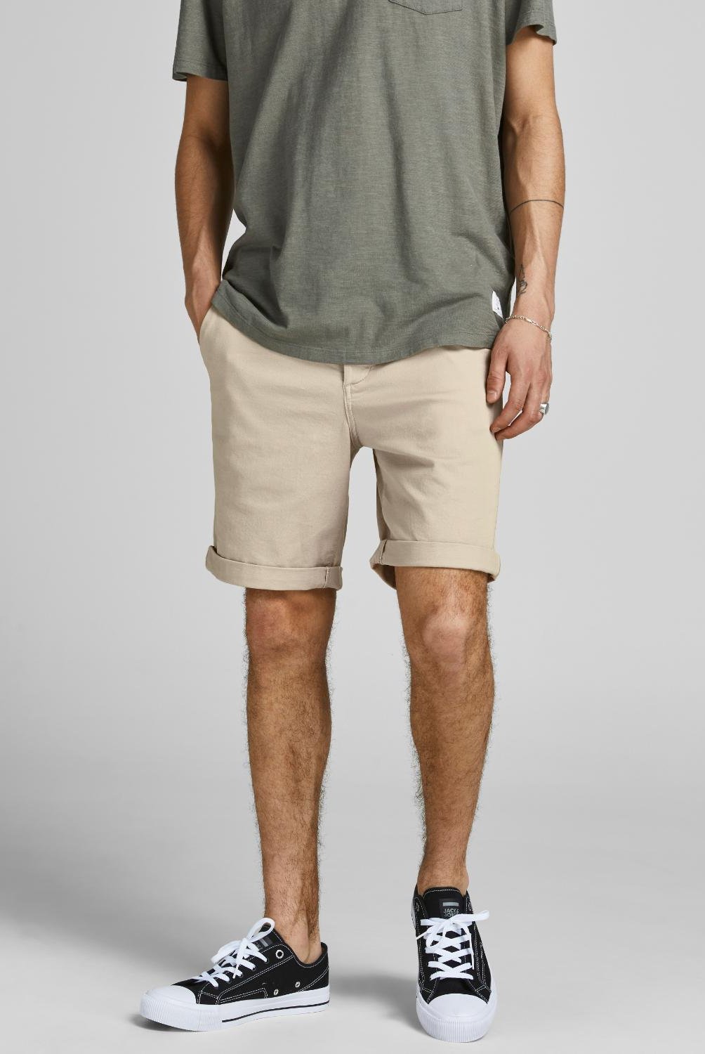 Short En Jean Garçon JACK & JONES - 88% Coton, Coupe Normal, Fermeture Éclair
