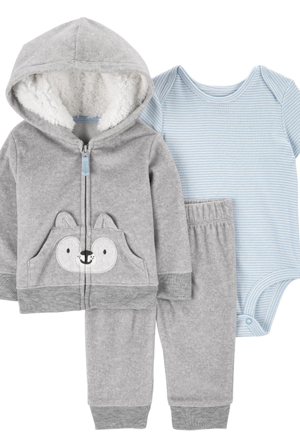Completo in velour in 2 pezzi Jordan Mountainside - Bambino/a. IT