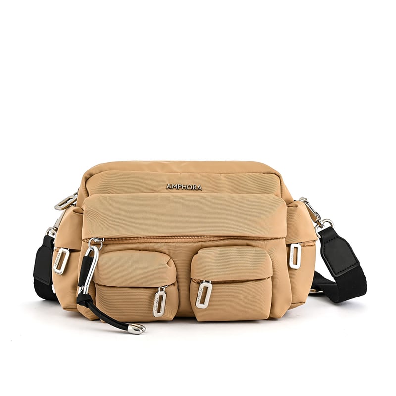 Bandolera Munich Camera Deep Blanco Para Mujer