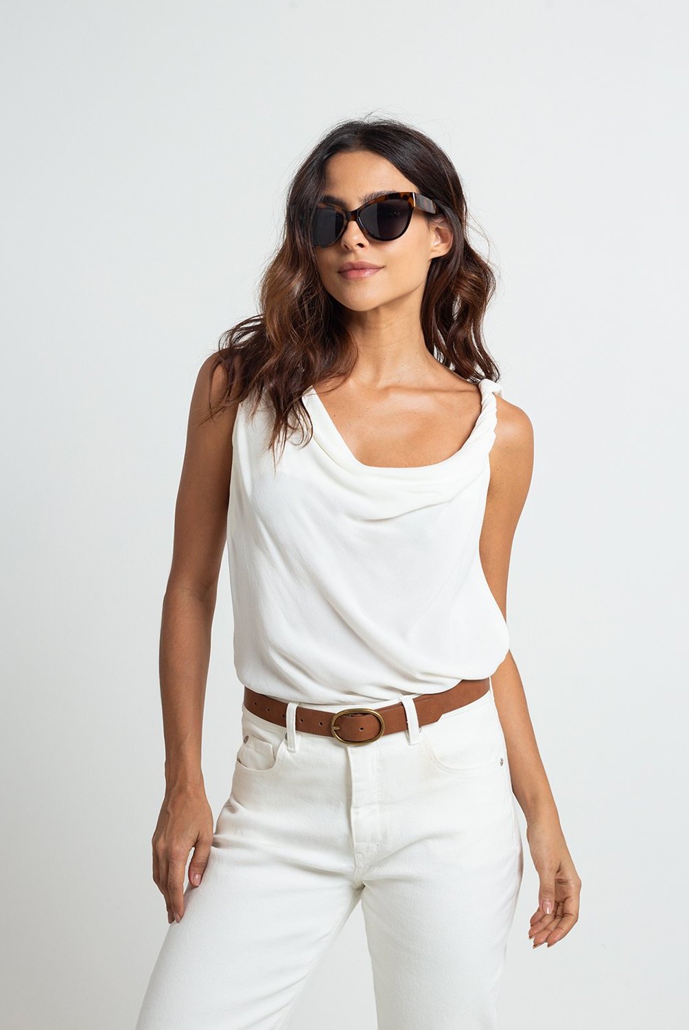Blusa Sin Mangas Mujer Naf Naf