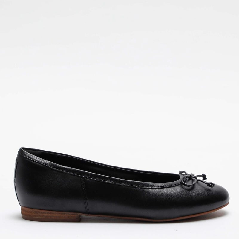 Clarks Ballerine Fawna Lily Donna | Scarpe Con Effetto Pelle Di Rettile E Fiocco, Colore Marrone, Suola Ammortizzata - 2