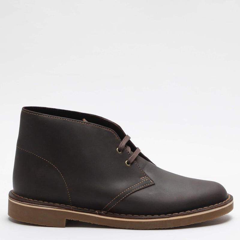 Clarks Desert Boot Stivali Chukka Uomo – Tomaia In Pelle Scamosciata Verde Kaki, Suola In Gomma Crepla – Scarpe Iconiche - 2