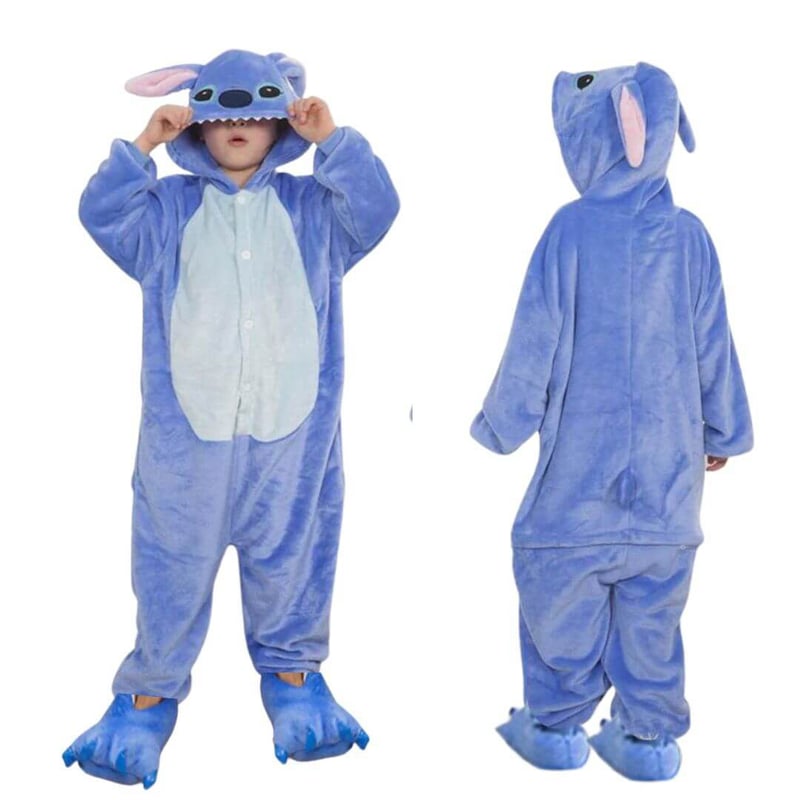 Pijama Stitch Onesie Ninos Disfraz Stitch