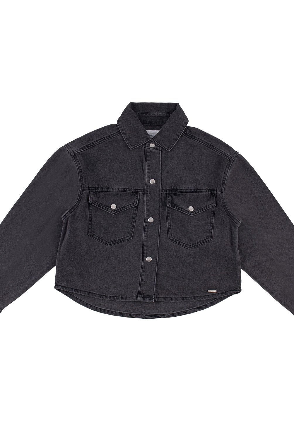 Casaca Jean Crop Mujer Redwood | Tottus Perú
