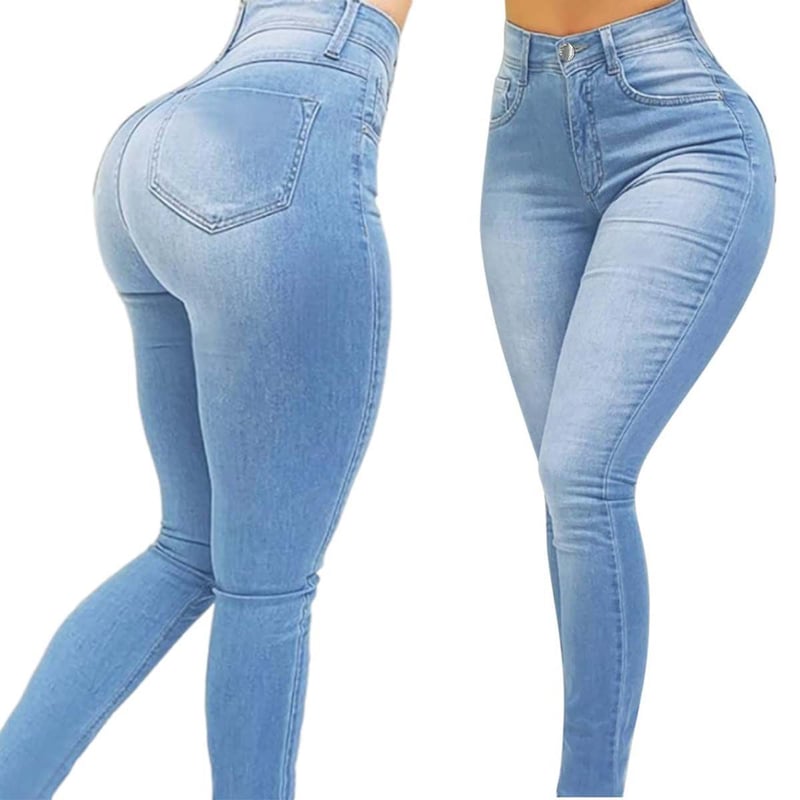 Vaqueros ajustados elasticos de pierna pequena para mujer BELCHERCC5 falabella