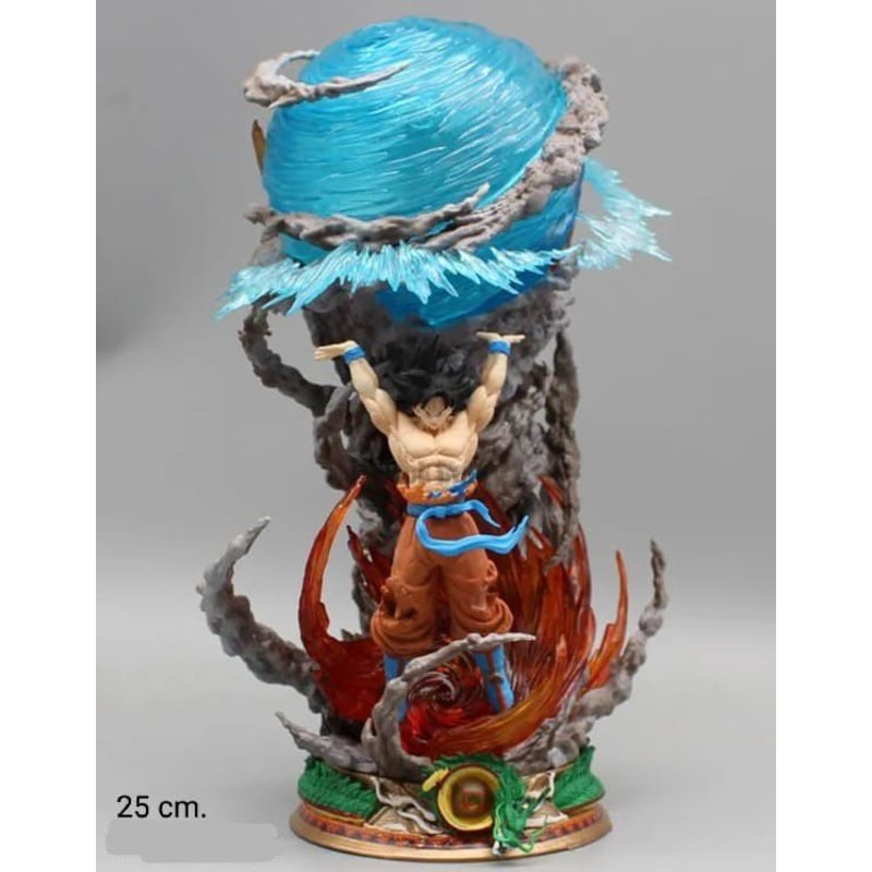Muñeco de goku haciendo la genkidama shop