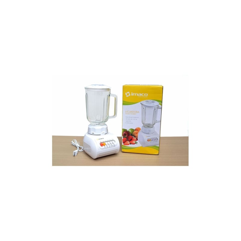 Licuadora imaco bl888v 350w 8velocidades 15lts blanco