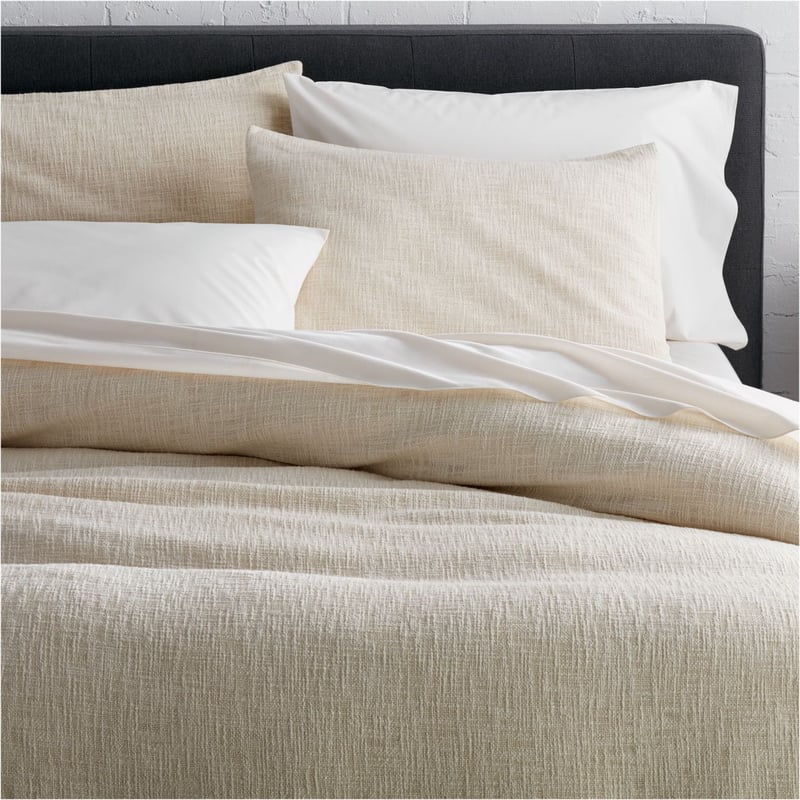 CRATE & BARREL - Funda Duvet Full/Queen Lindstrom Marfil