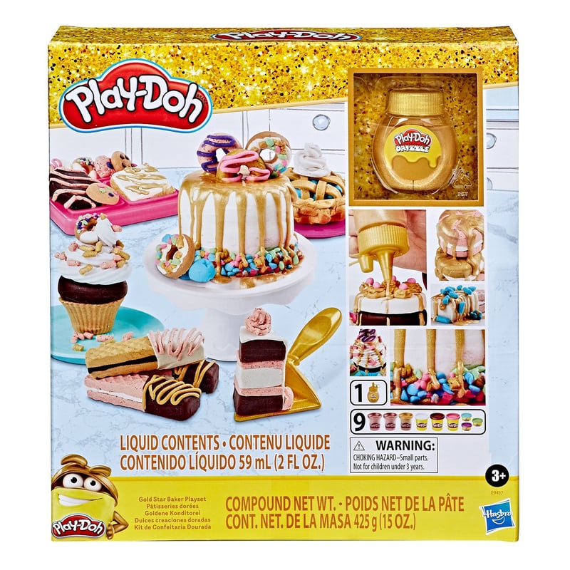 PLAY DOH - Set Dulces Creaciones Doradas