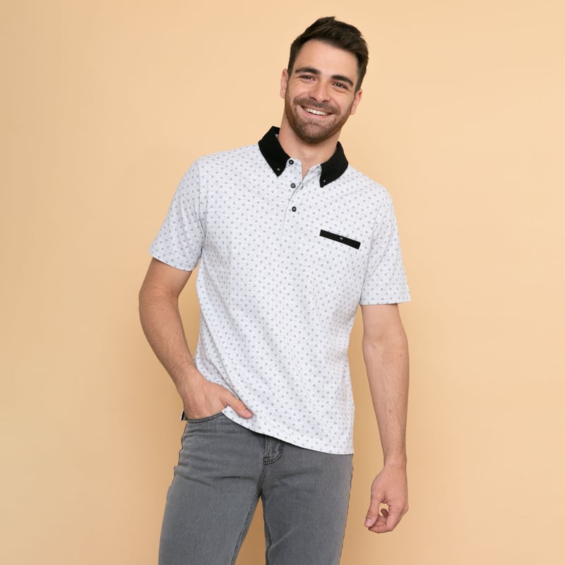 NEWPORT - Polo Manga Corta 100% Algodón Hombre