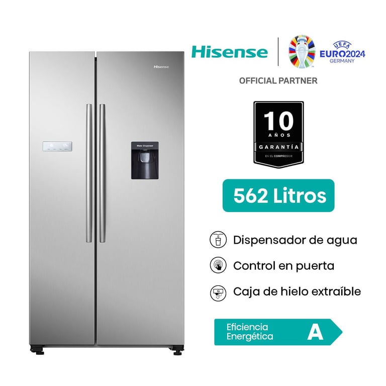 Refrigeradora Hisense 562L Side by Side HISENSE