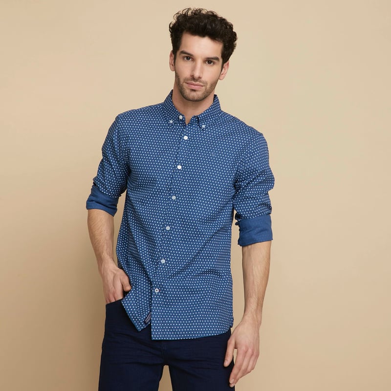 Camisa Manga Larga Hombre University Club UNIVERSITY CLUB falabella