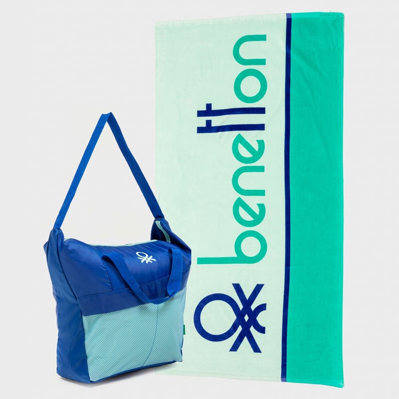 Bolsa playa benetton clearance