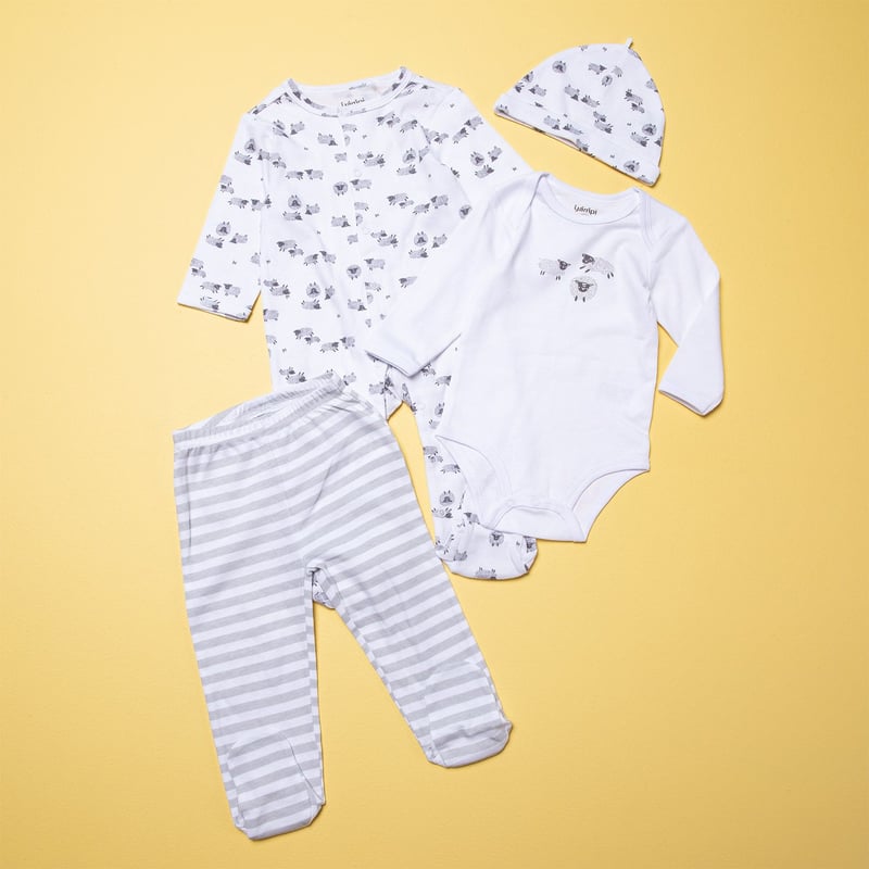 Conjunto Bebe nino nina Algodon Pack x4 Yamp YAMP falabella