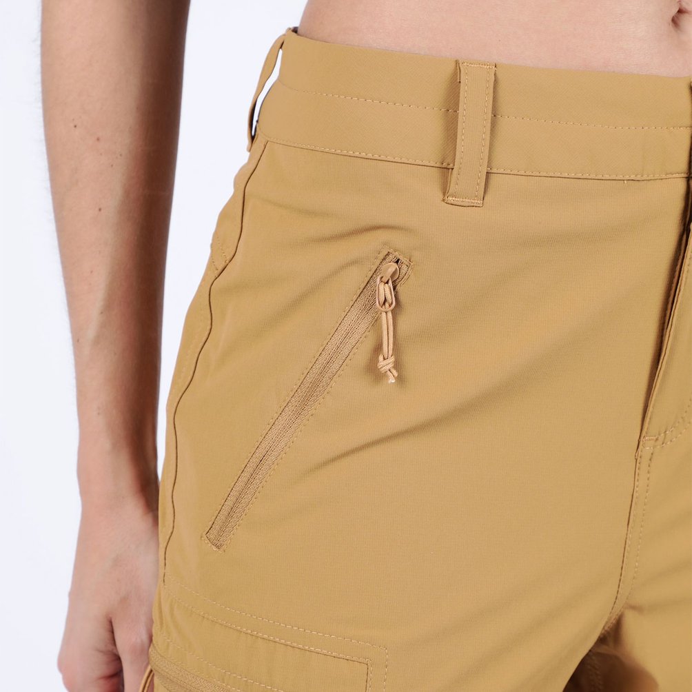 Pantalon Convertible Mountain Hardwear Beige - Taille M/32 - Ceinturé - Randonnée Escalade