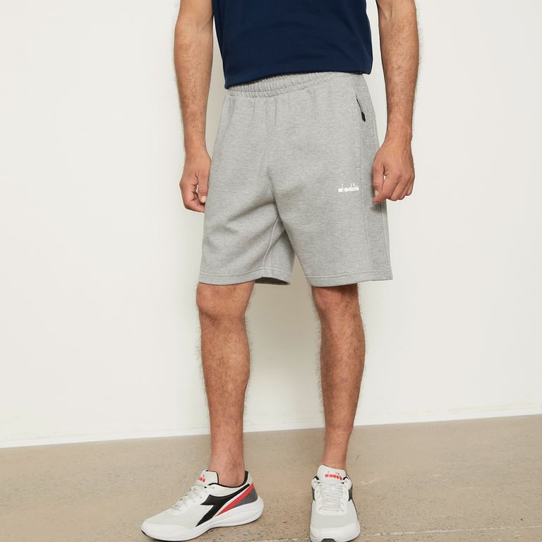 T-shirt Running Diadora Uomo, Manica Corta, Leggera, Vestibilit&agrave; Regolare, Colore Unito Con Logo