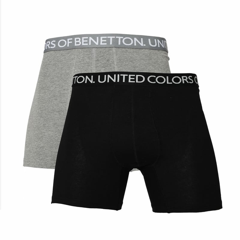 BENETTON - Boxer 100% Algodón Pack De 2 Hombre Benetton