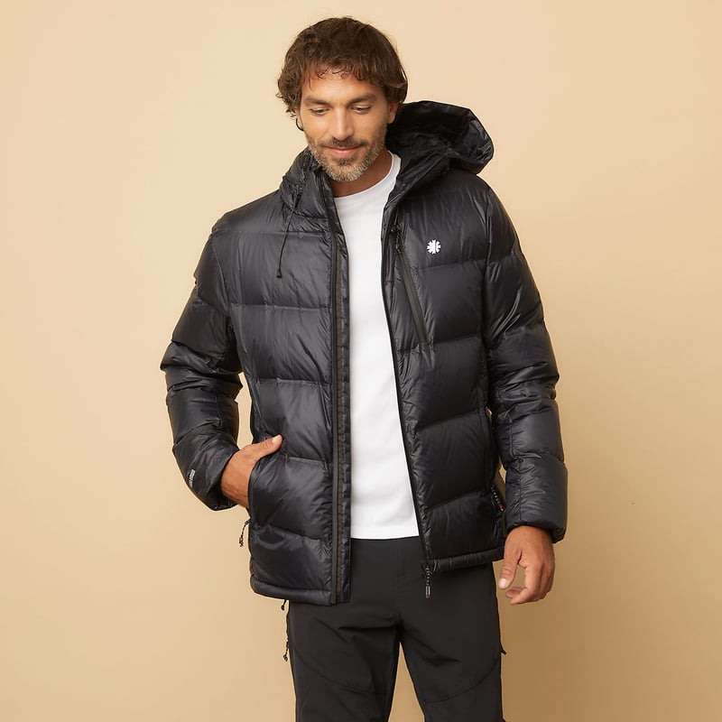 Sweat à Capuche Mountain Hardwear Homme - Vert/Gris - Taille L - Extérieur