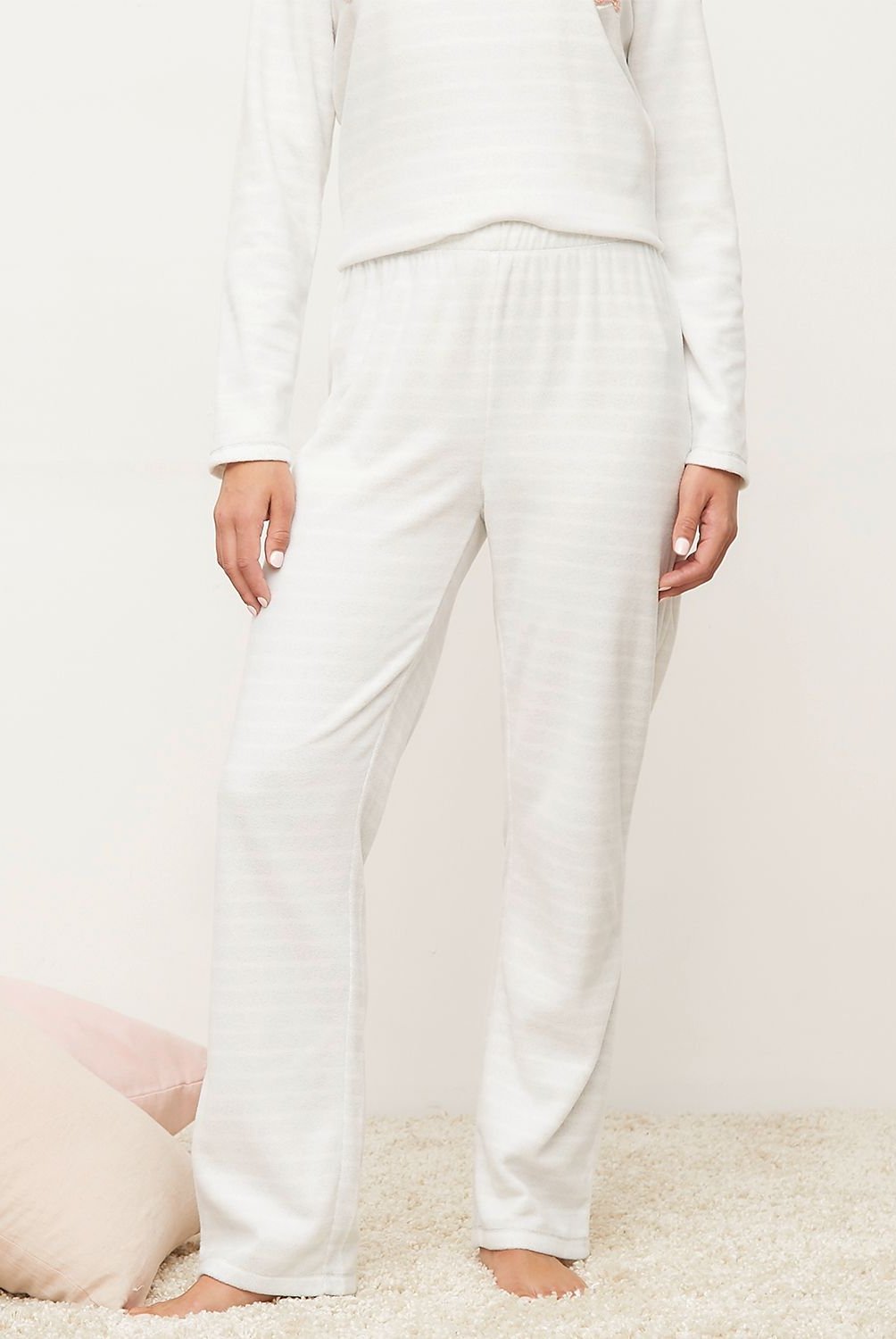 Pantalones De Pijama Bordados Con Letras Para Mujer, Pantalones De