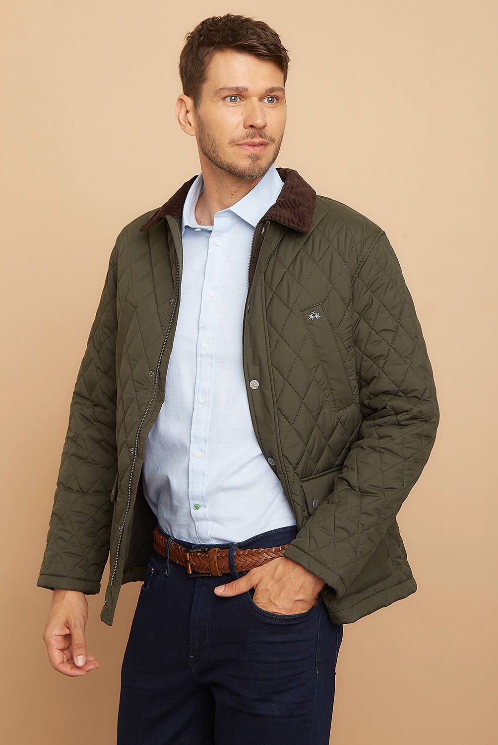 Polo La Martina Uomo Maniche Corte: Regular Fit, 2 Bottoni, Ricamo Logo, Colore Nero, Taglia X-Large - 2