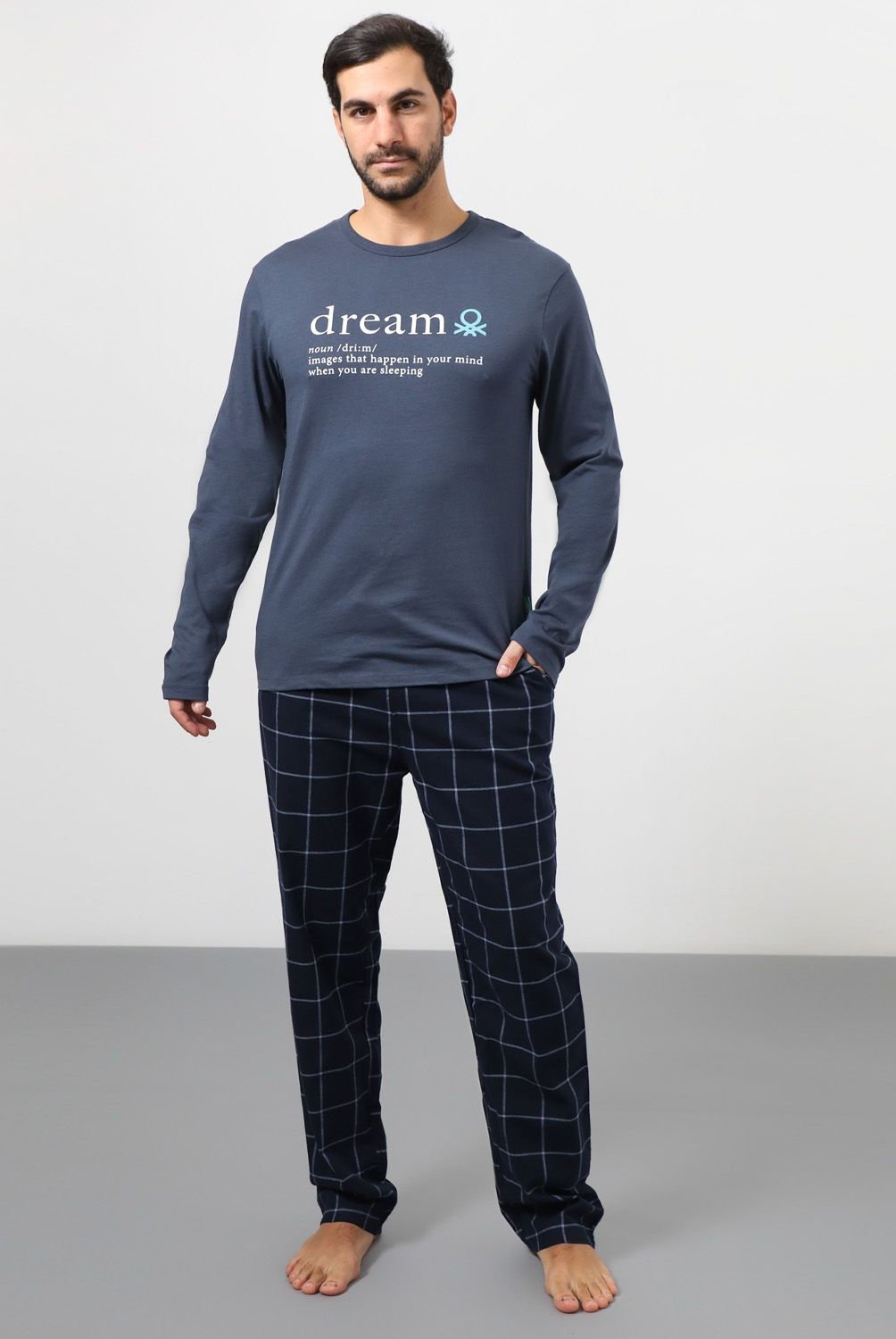 Conjunto Pijama Pijamas Hombre Saga Falabella United Colors Of