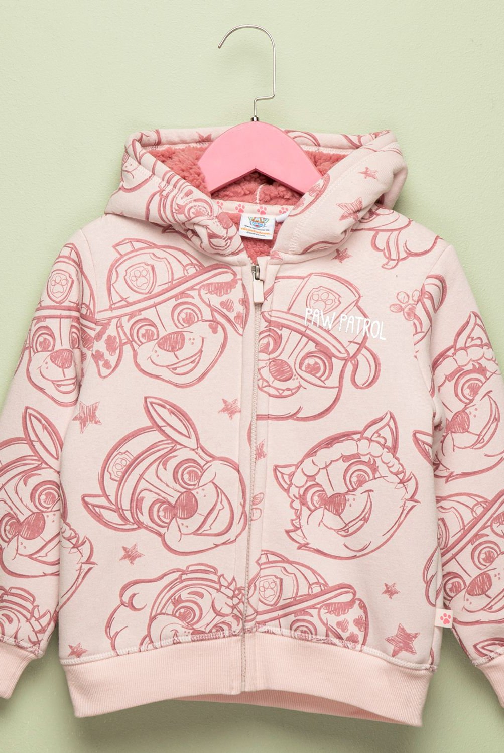 Vestaglia 'Paw Patrol' in pile - rosso - - 20.00
